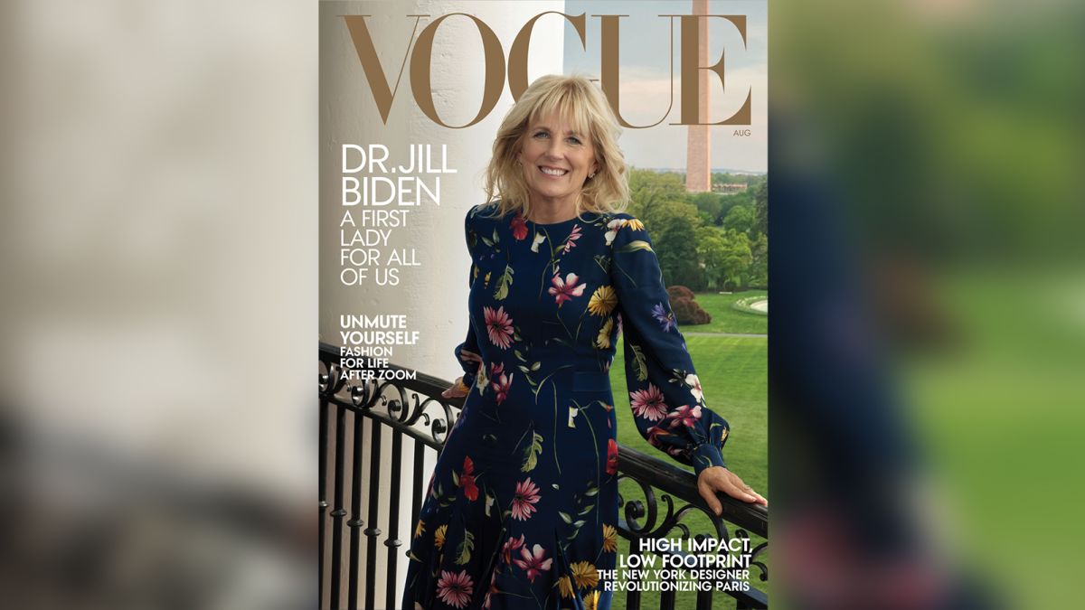 Jill Biden on the new cover of Vogue magazine - CNNPolitics
