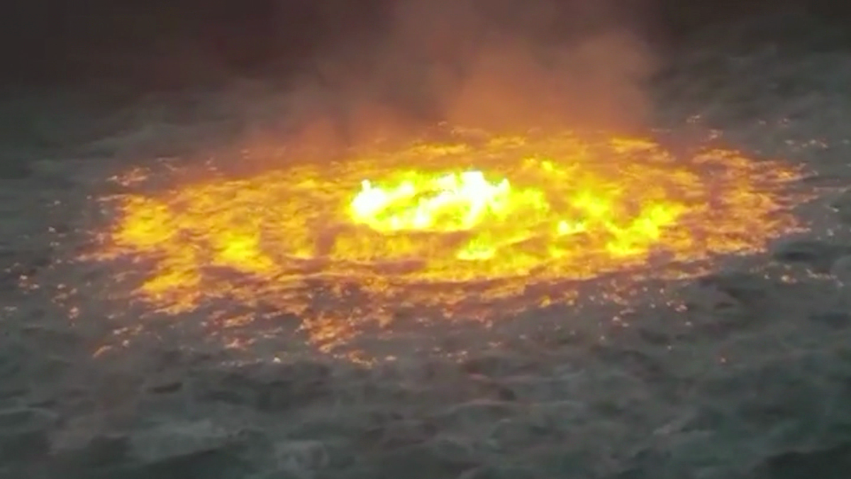 Of rupture pipeline gulf mexico Incredible Video: