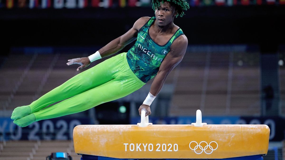 Uche Eke becomes first gymnast to compete for Nigeria at the Olympics - CNN