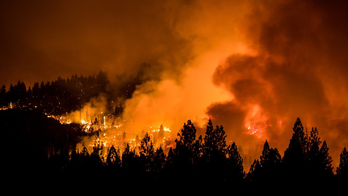 91 wildfires are now burning across the US, with Oregon’s Bootleg ...