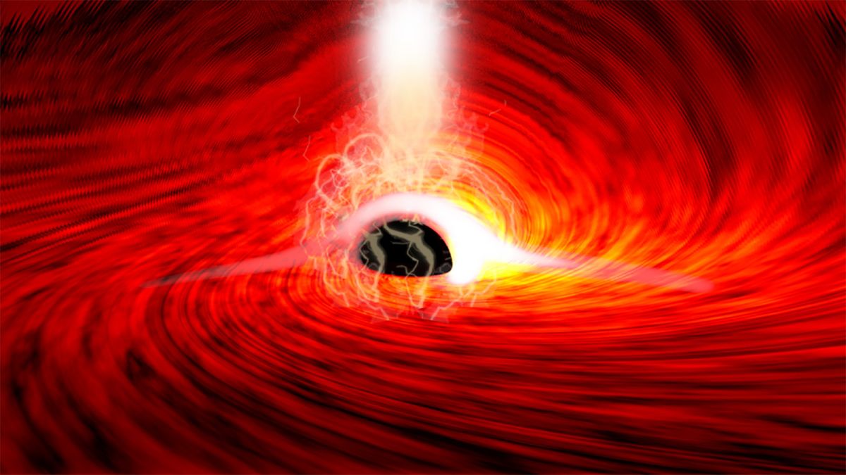 Light detected behind a black hole for the first time | CNN
