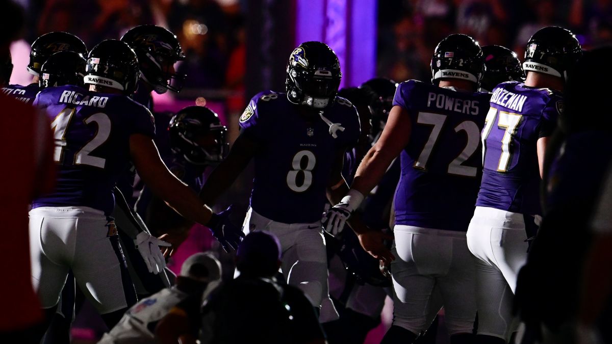 Baltimore Ravens Mic Up Their Photographer During Chaotic Team Photo Day