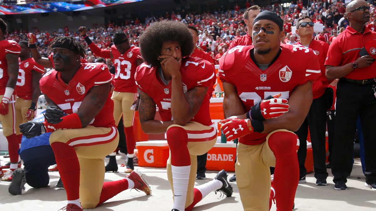 Opinion: Kaepernick and other kneeling football players deserve