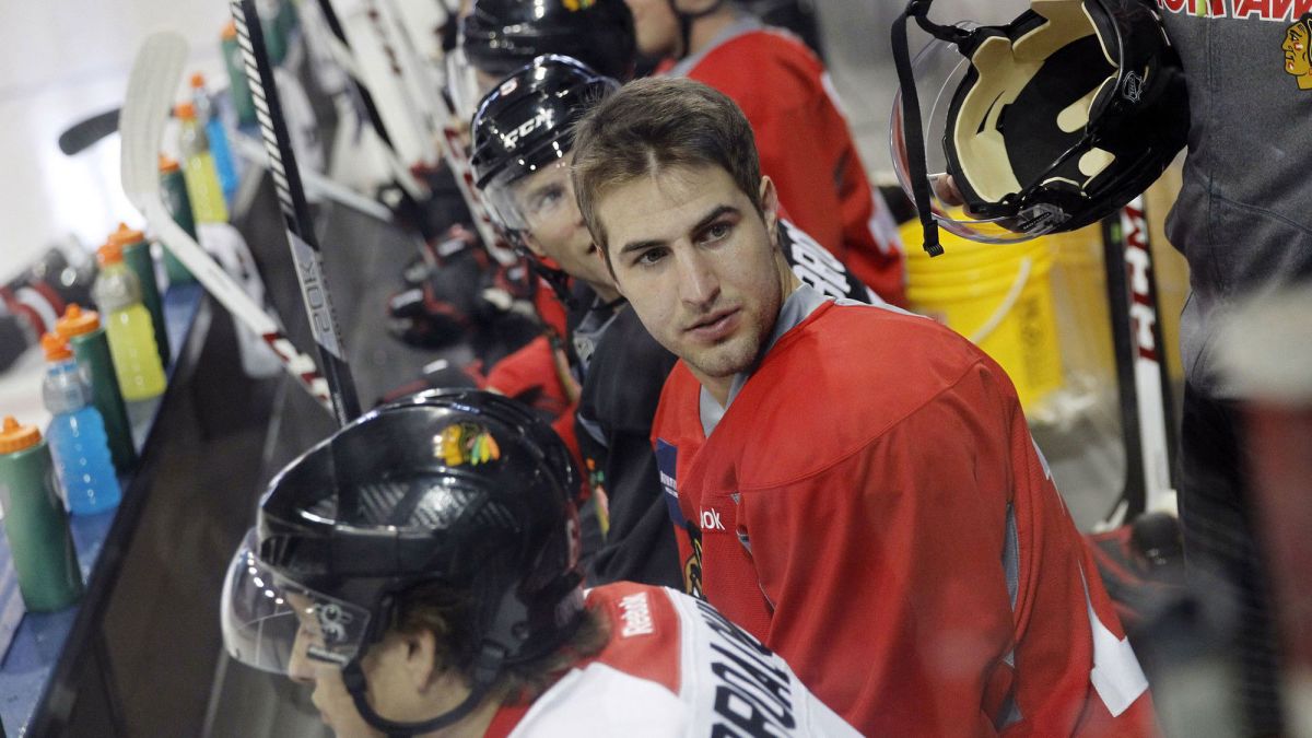 Bent Over Drunk Sex - Kyle Beach: Hockey player who made sexual abuse allegation against former  Blackhawks video coach speaks out | CNN