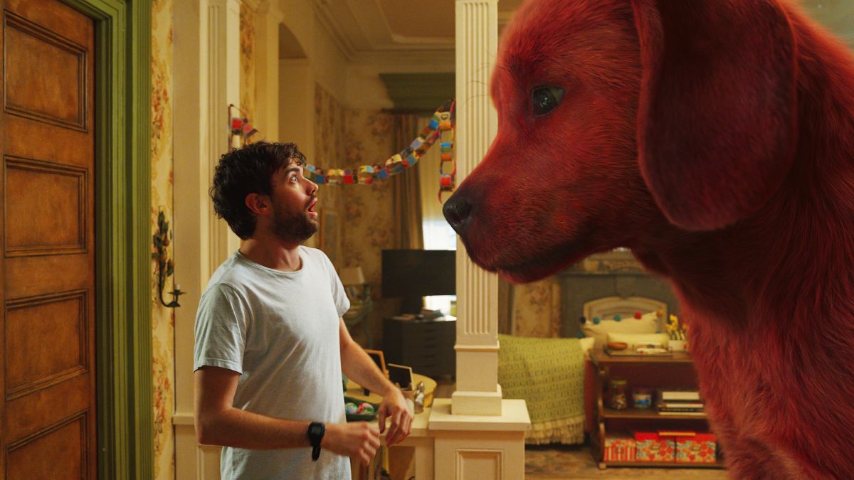 Clifford the Big Red Dog film teaser unnerves fans with a dog that's 'too  realistic