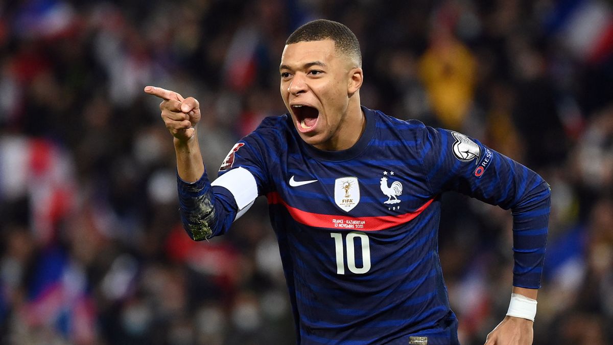 Kylian Mbappe Scores Four As Reigning World Cup Champions France Qualify For 22 In Qatar Cnn