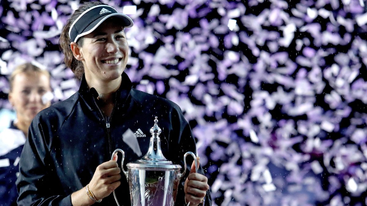 Garbine Muguruza relieved to end trophy drought spanning nearly