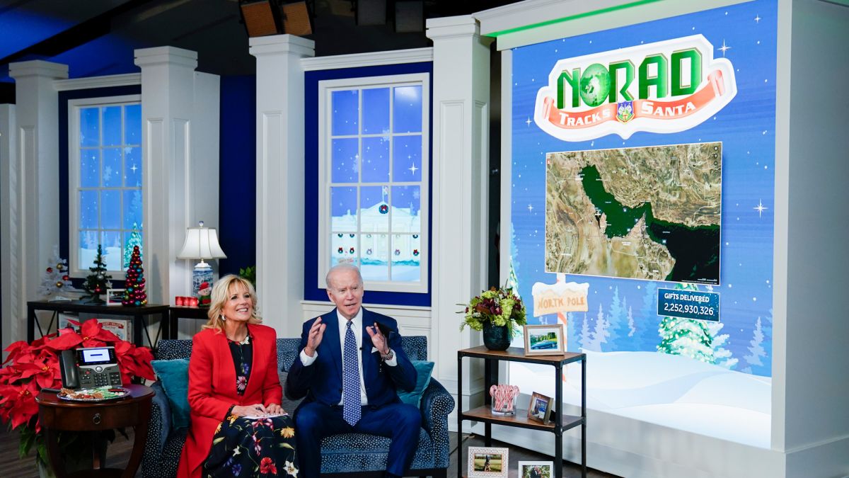 Parent Says 'Let's Go Brandon' During Biden Call With NORAD Santa