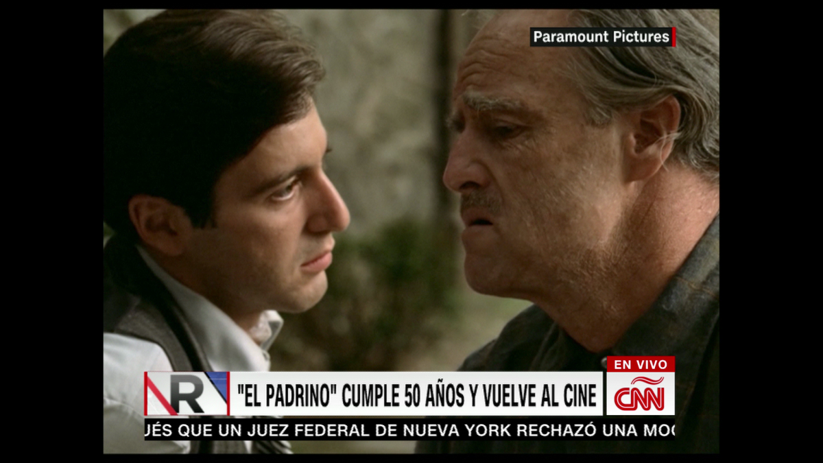 La saga El Padrino regresa a los cines para celebrar su aniversario 50 -  CNN Video