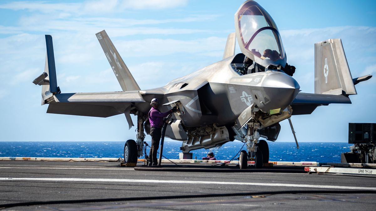 USMC F-35C, US Marine Corps' Lockheed Martin F-35C Lightnin…