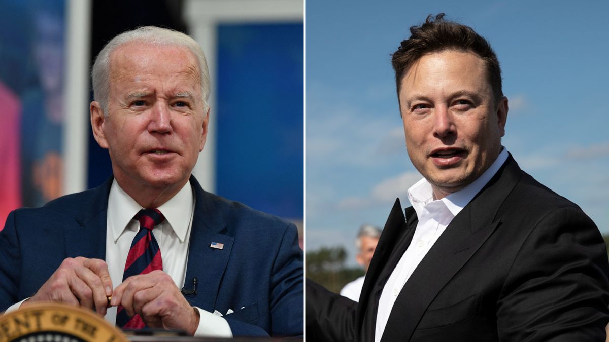 Watch: Biden says Elon Musk's relationships with foreign countries are  'worth being looked at' | CNN Business