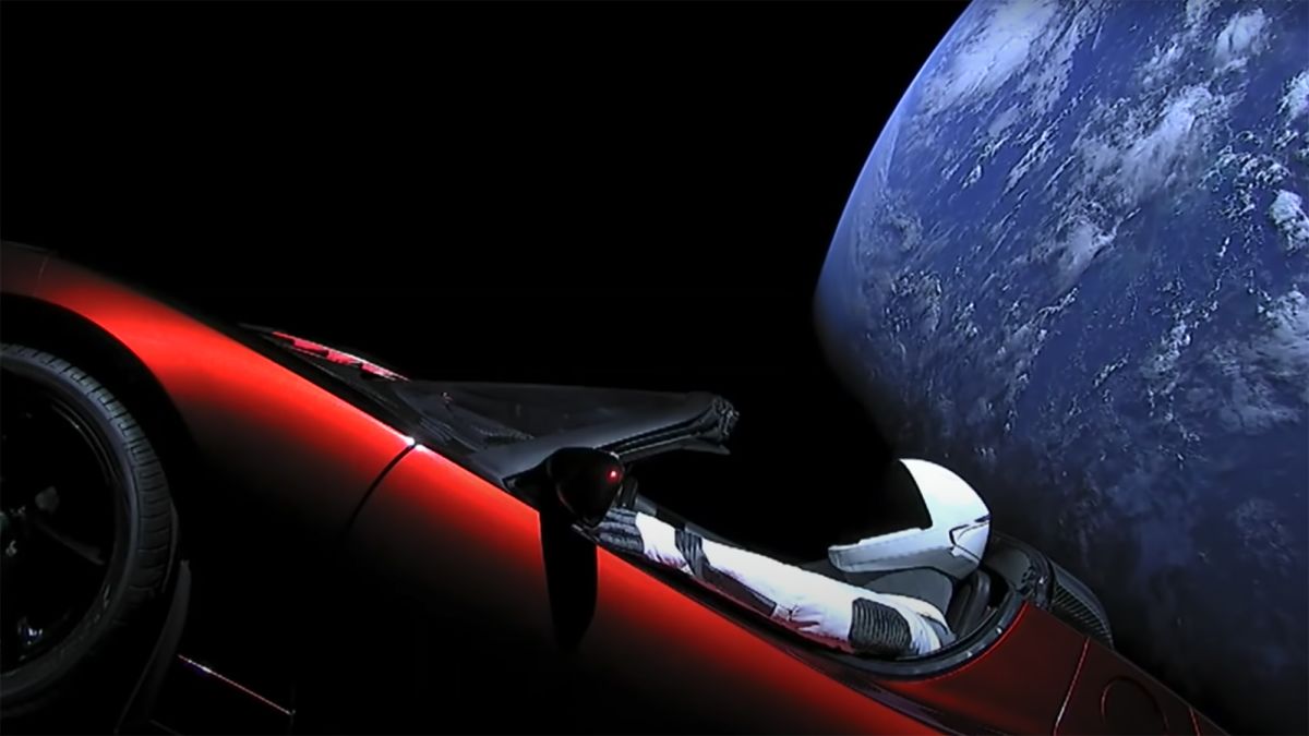 Elon Musk launched his own Tesla roadster to space four years ago. is now? | CNN
