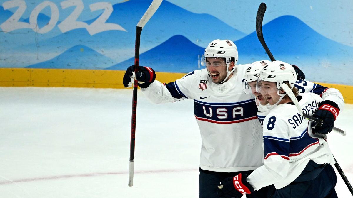 US mens ice hockey team beats Canada at the Olympics for first time in 12 years CNN