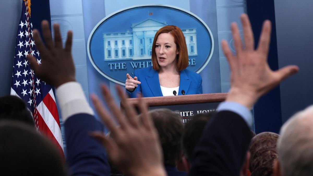 White House Press Secretary Jen Psaki Tests Positive For Covid 19 Cnn Politics