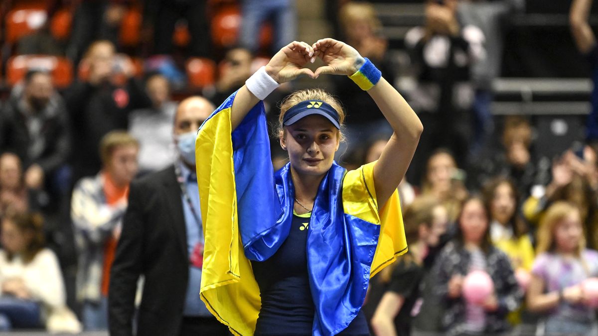 Ukrainian tennis players live parallel lives at the Billie Jean King Cup CNN