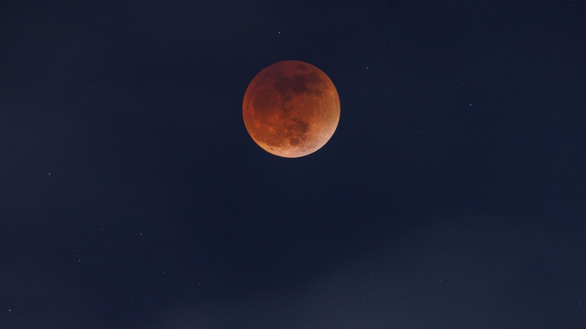 See a lunar eclipse turn the moon a stunning blood red : NPR