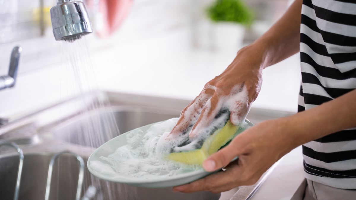 Step away from that sponge. This is the best way to clean your
