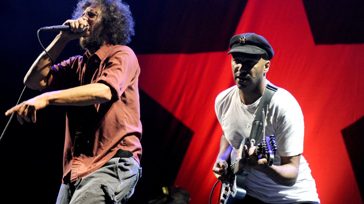 Rage Against the Machine called to 'abort the Supreme Court' at their first  concert in 11 years | CNN