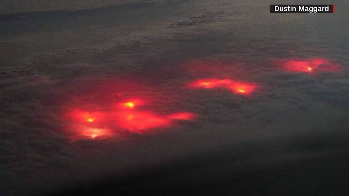 Mysterious red glow over Pacific has internet guessing | CNN