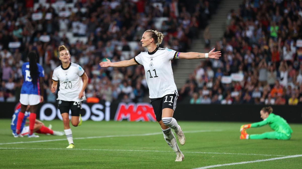 Women S Euro 22 Germany Battles Past Impressive France To Book Place In The Final Cnn