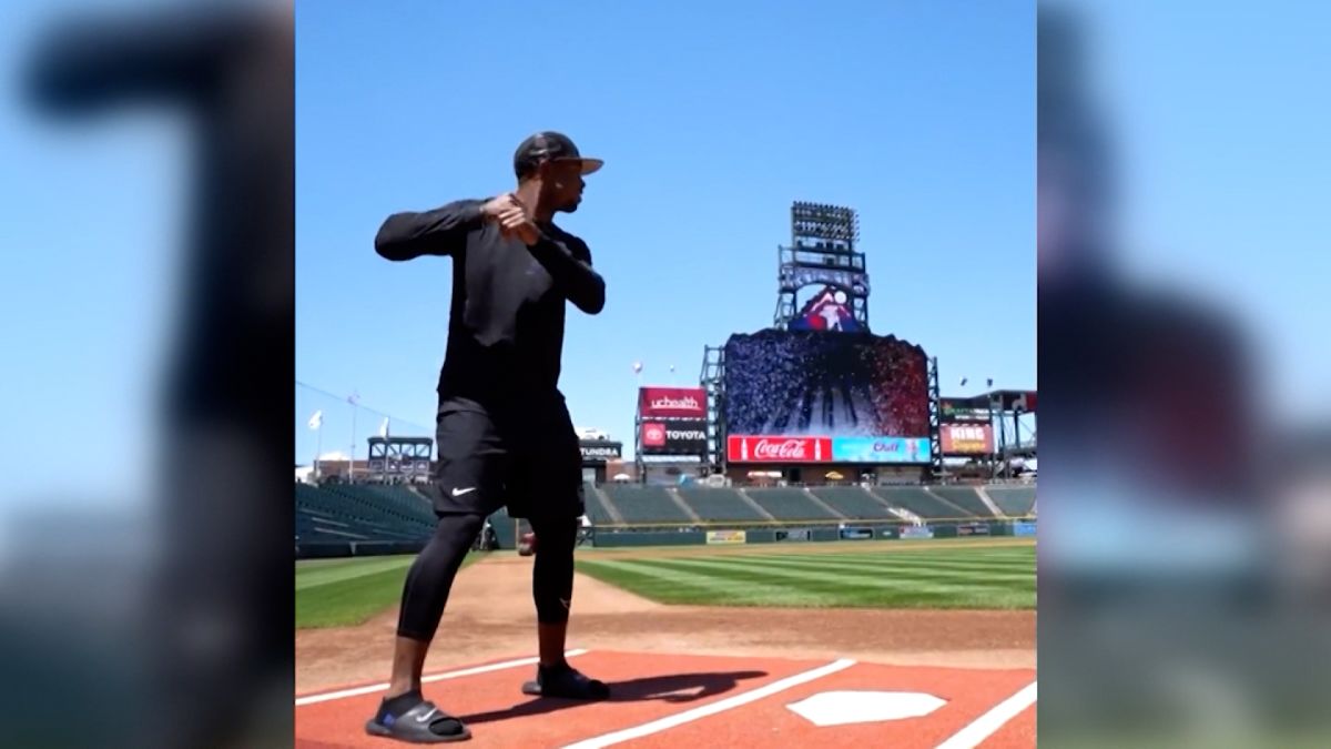 After a decade in the minor leagues, Wynton Bernard calls his mom to tell  her he's going to play for The Rockies. : r/baseball