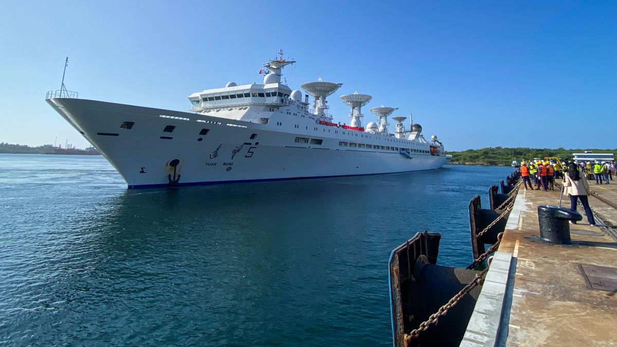 India-China tensions: Yuan Wang 5 docks at Sri Lanka's Hambantota port | CNN