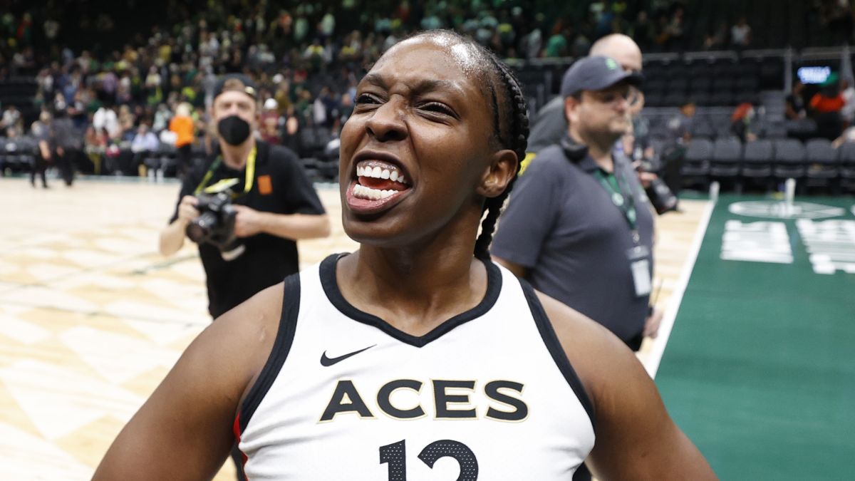 Las Vegas Aces 2023 WNBA Playoffs White Raise the Stakes Trucker