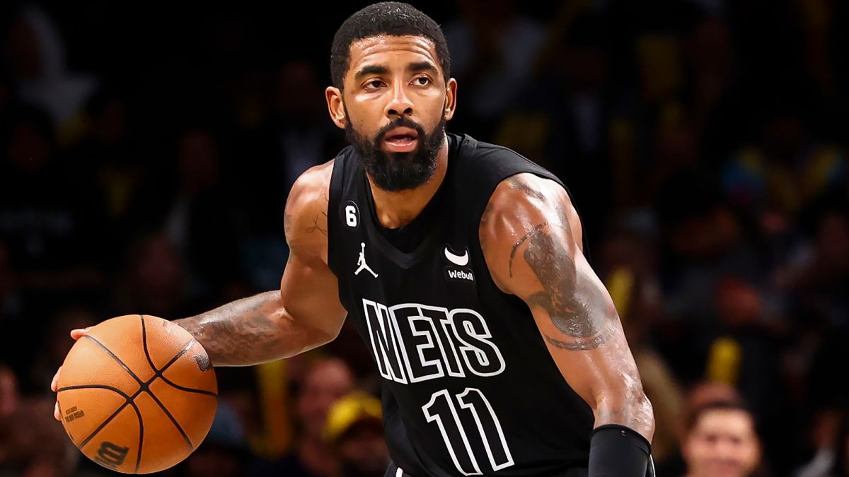 Kyrie Irving Nets Statement Gray Jersey in 2023