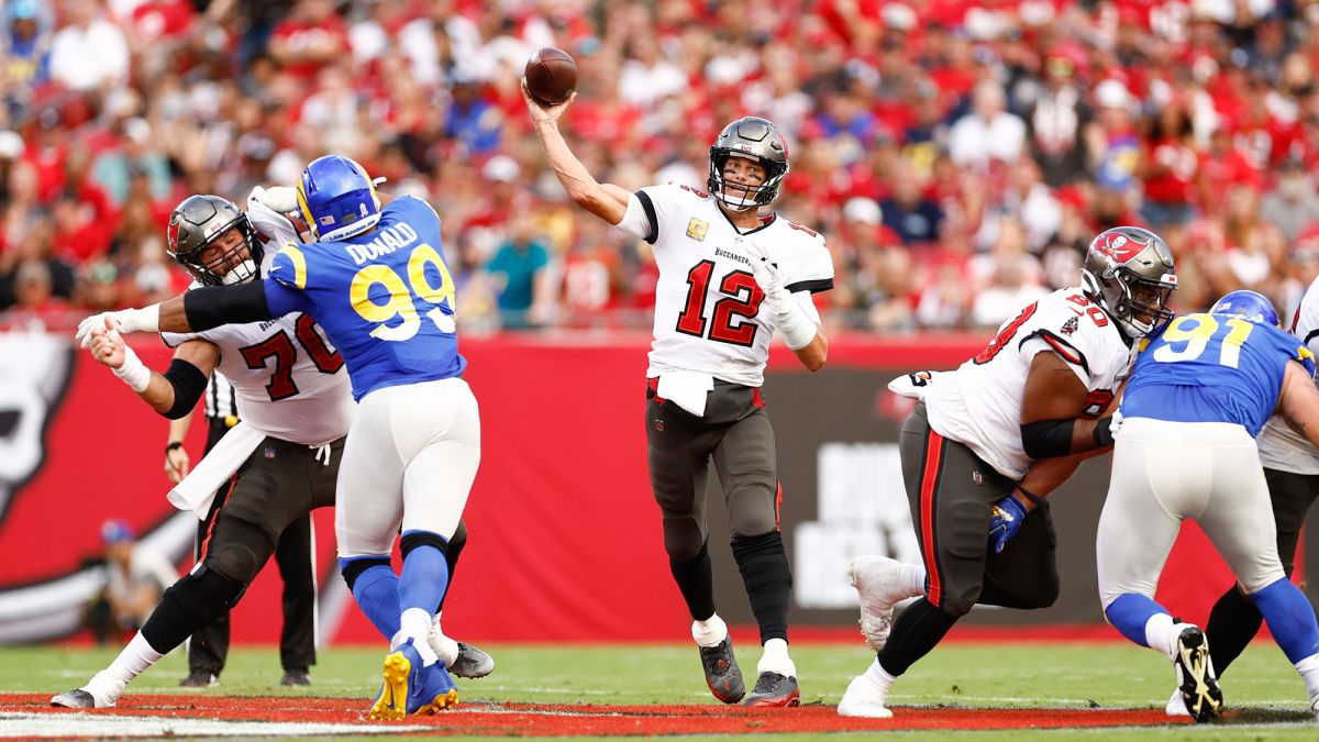 Tom Brady makes more NFL history in Tampa Bay Buccaneers 16-13 comeback  victory over the Los Angeles Rams