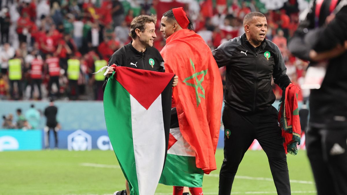 Qatar World Cup 2022: Why are there so many Palestinian flags?