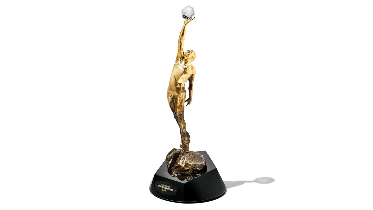 Here's a Closer Look at the Michael Jordan NBA MVP Trophy