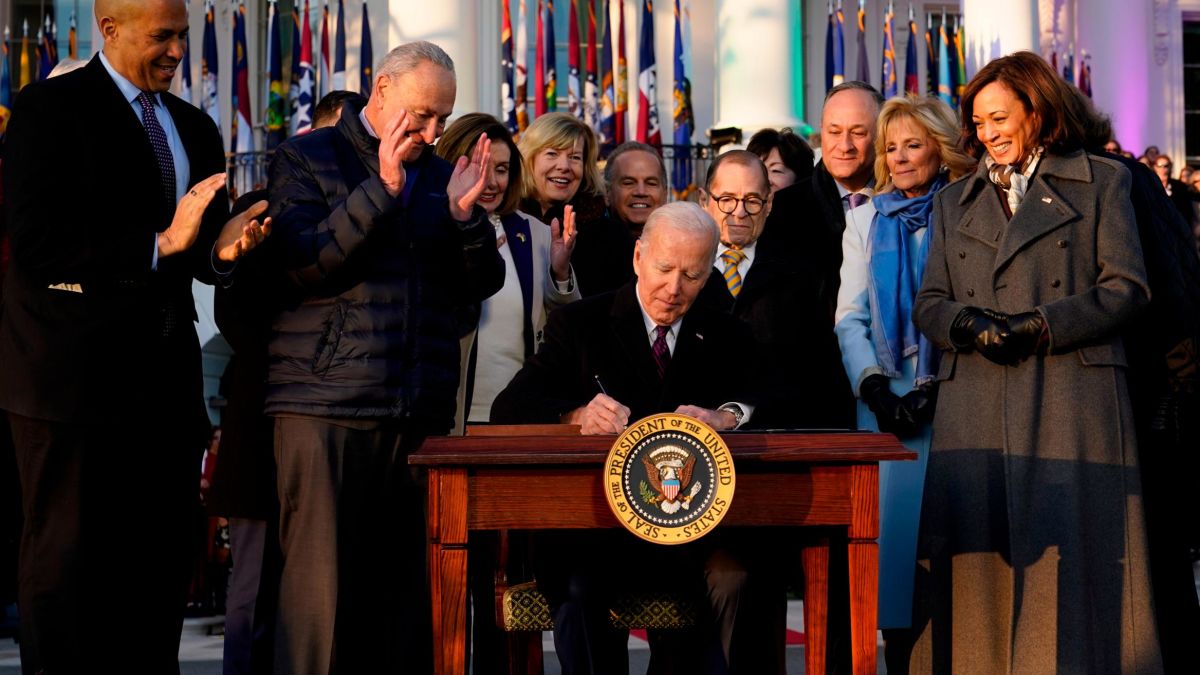 Biden signs into law same-sex marriage bill, 10 years after his famous Sunday show answer on the issue CNN Politics picture