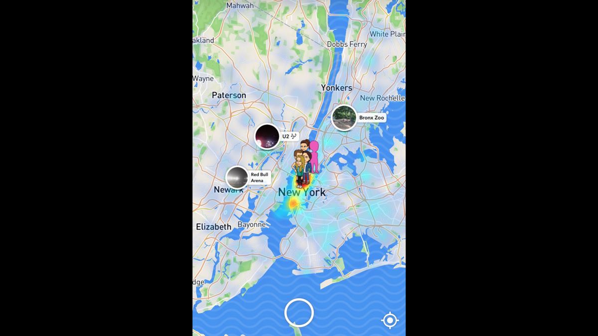 snapchat snap map