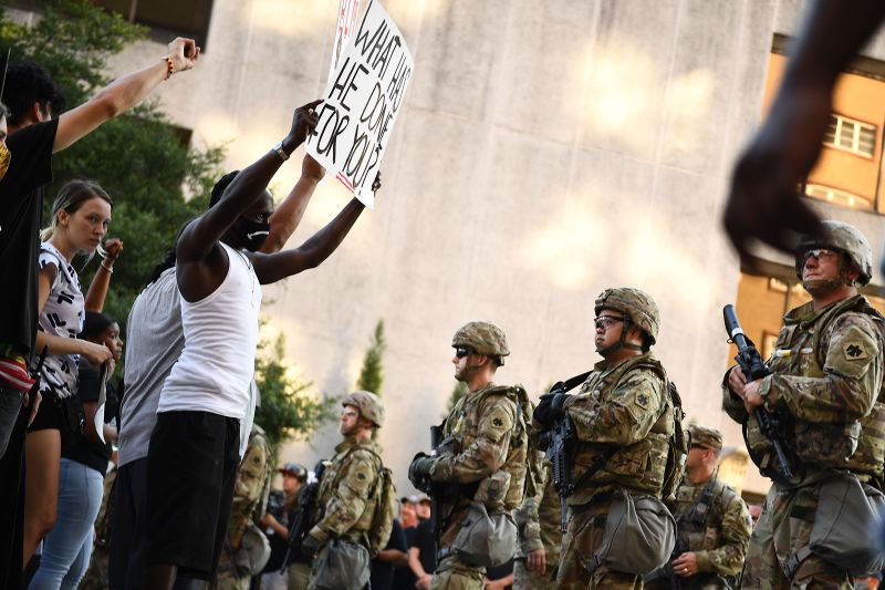 Demonstrators say public safety re-imagined is a future without police