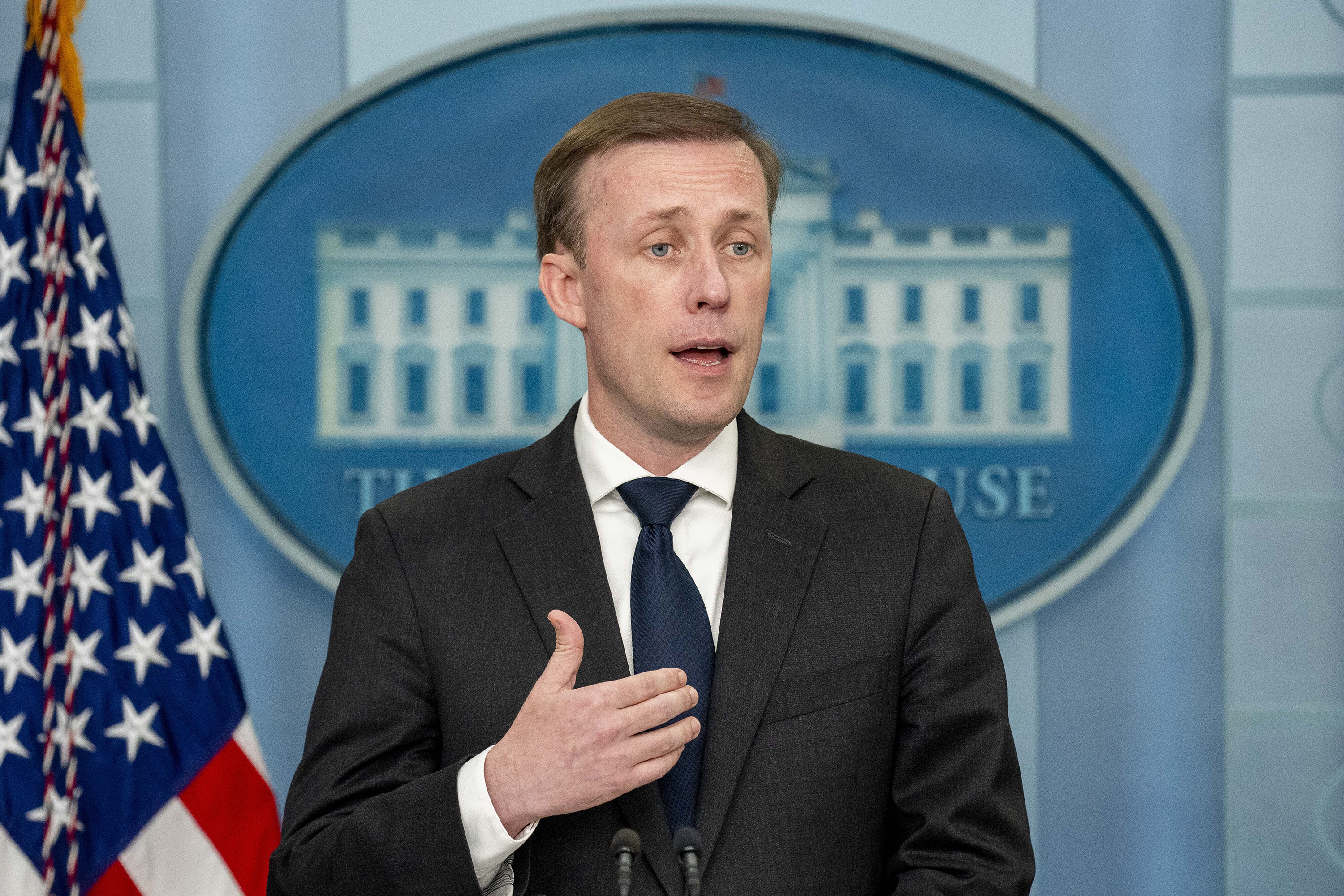 US announces new security aid package for Ukraine, national security adviser Jake Sullivan said at a press briefing at the White House, on Thursday, November 10.