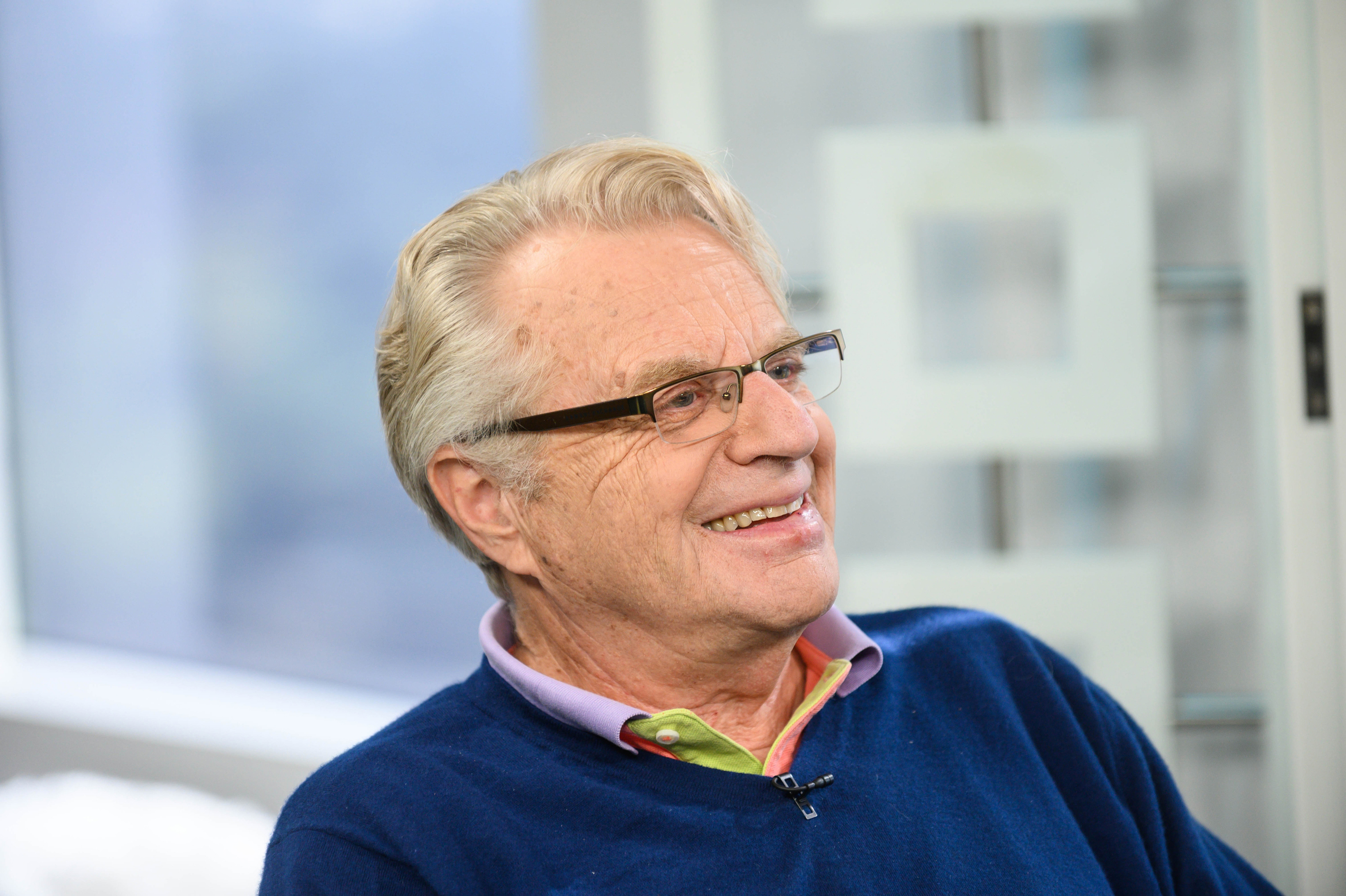 Jerry Springer is interviewed in 2019. 