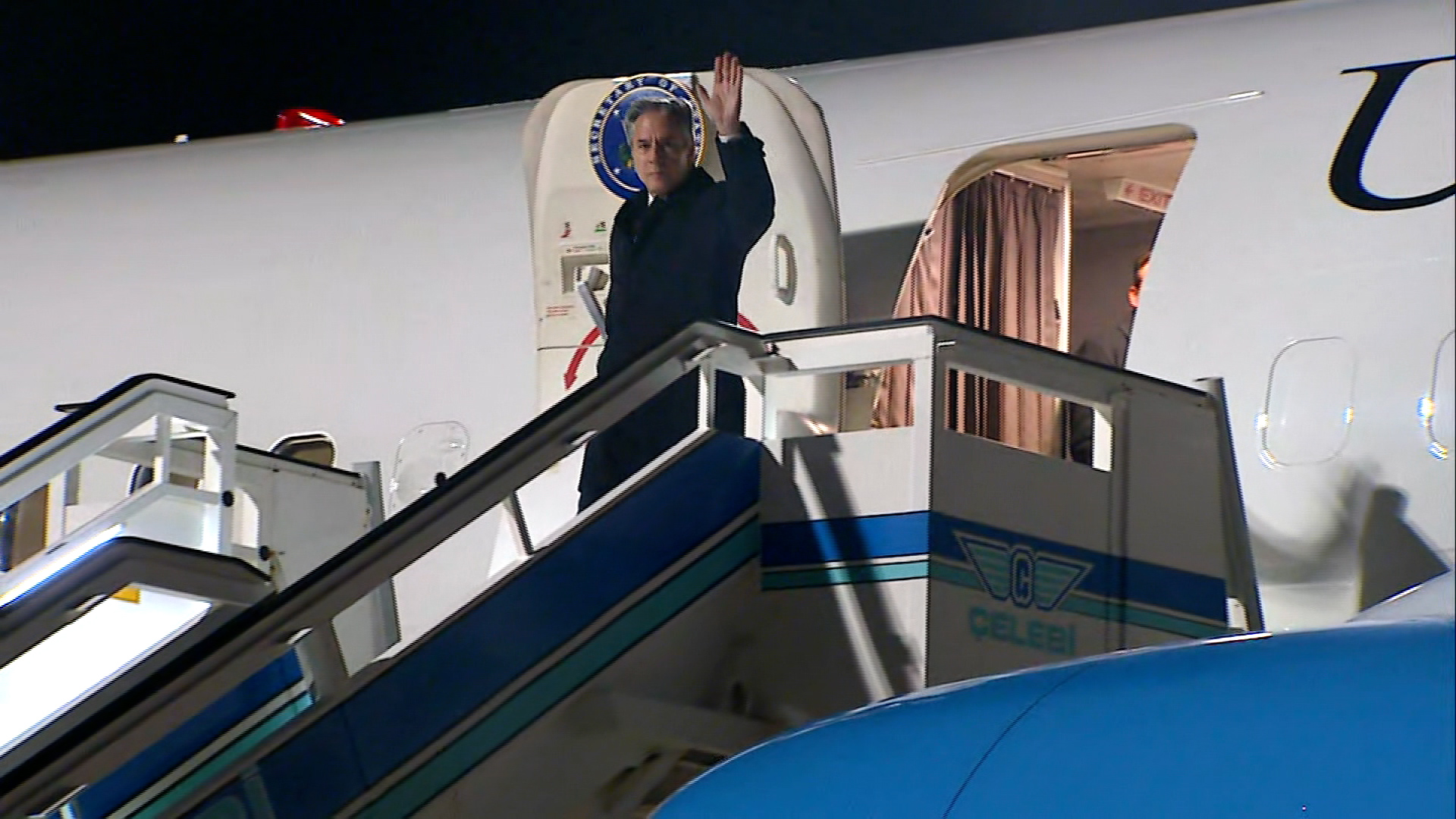 US Secretary of State Antony Blinken lands in Turkey ahead of a multi-country regional tour.
