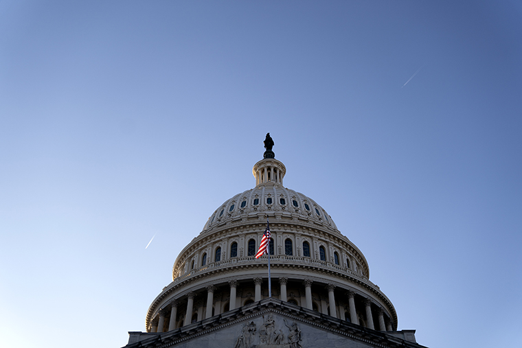 The U.S. Capitol in Washington, D.C., U.S., on Thursday, Jan. 21, 2021.