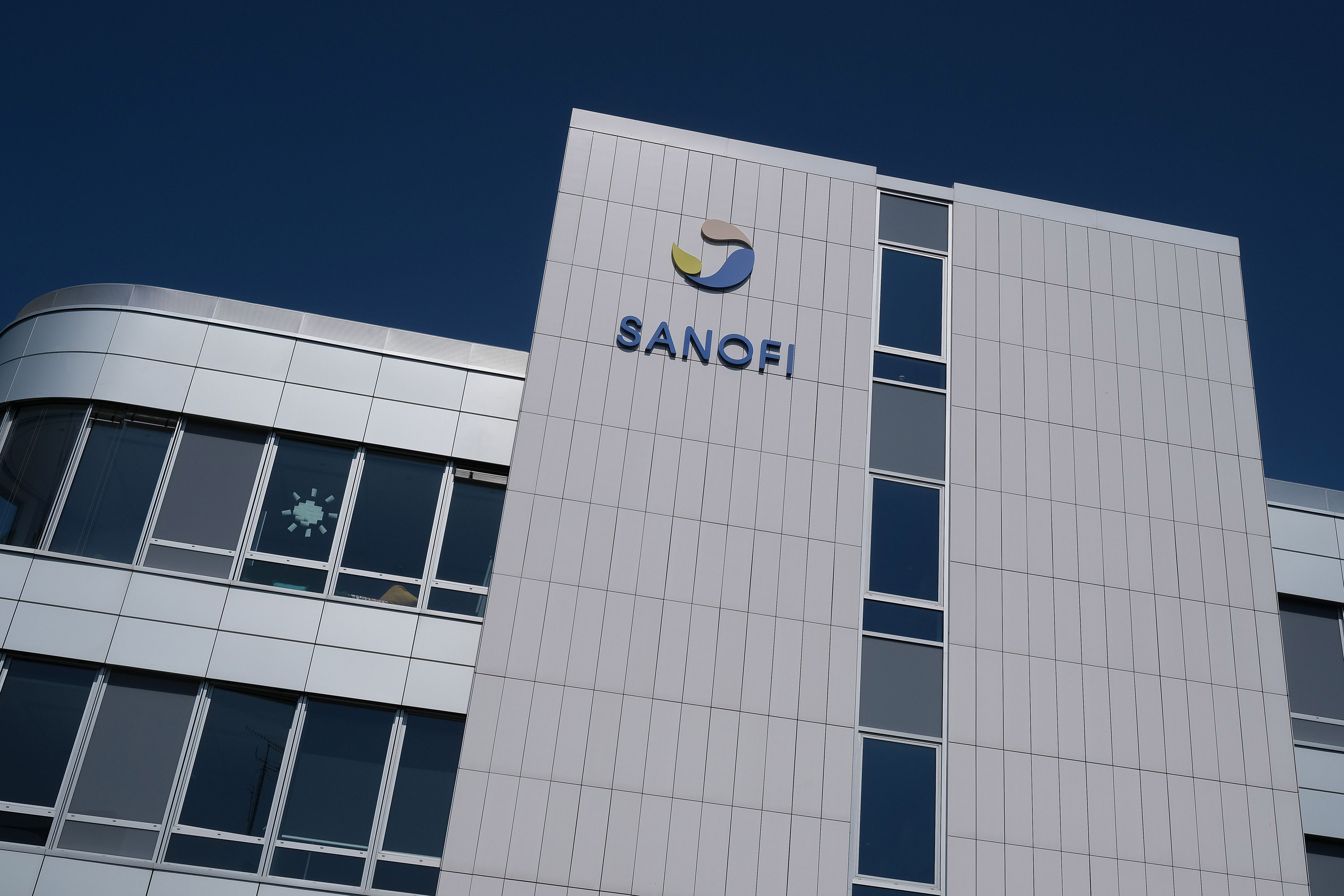 Sanofi offices in Gentilly, France, on May 14. 