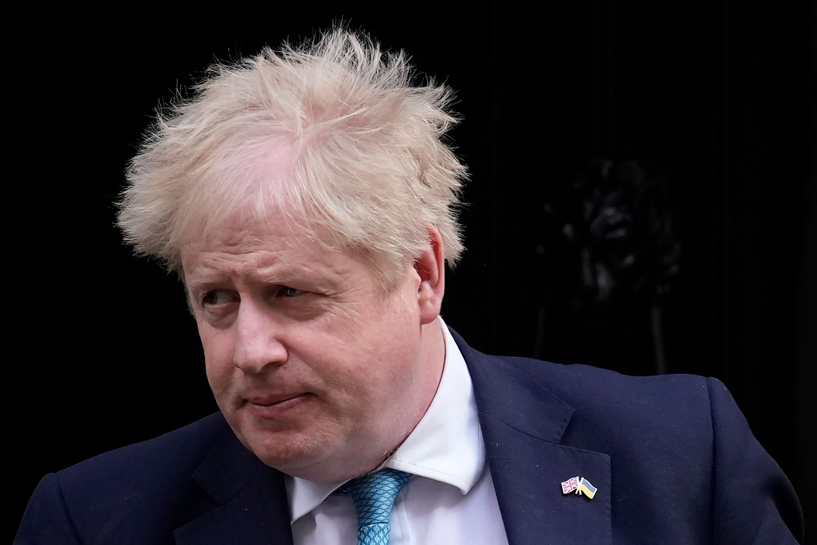 British Prime Minister Boris Johnson leaves 10 Downing Street in London on March 9.