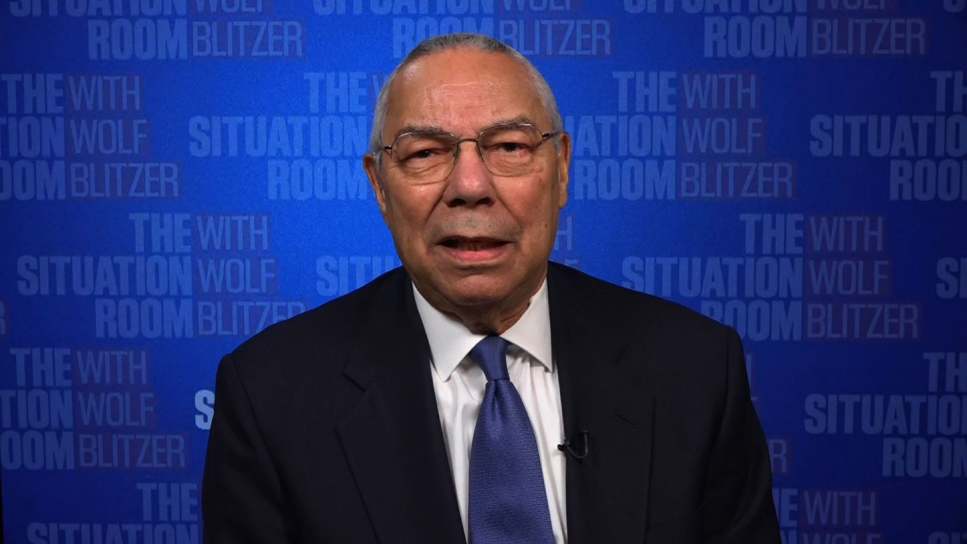 Former Republican Secretary of State Colin Powell speaks with CNN on Thursday, January 7.