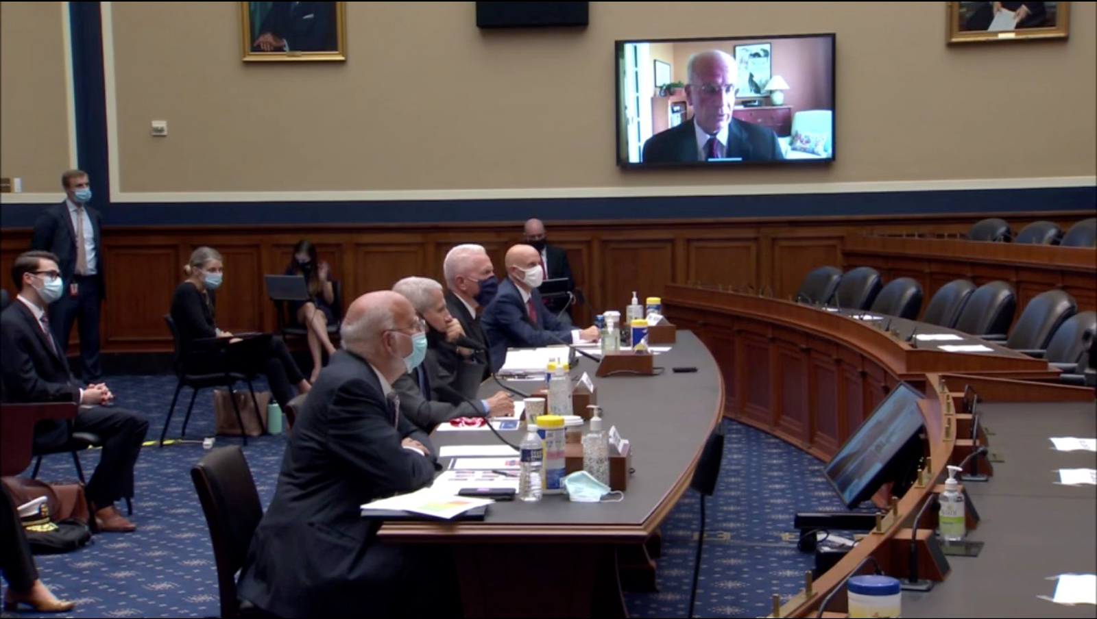 Rep. Peter Welch speaks to the witnesses.
