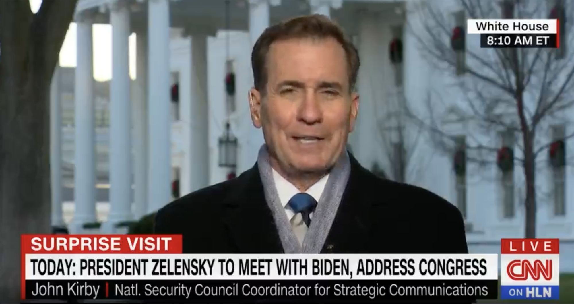 John Kirby, the strategic communications coordinator at the National Security Council, talks to "CNN This Morning" on December 21.