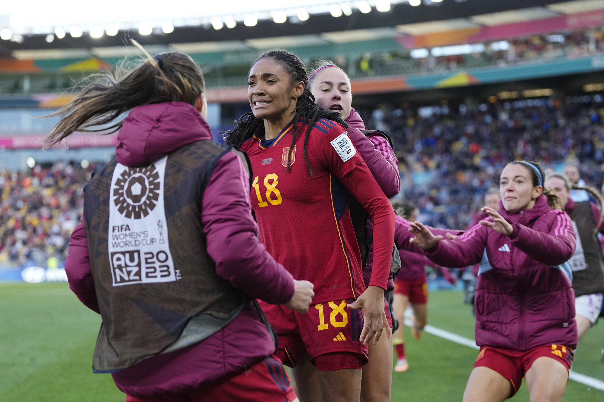 Salma Paralluelo was the hero for Spain in its 2-1 extra-time quarterfinal win over the Netherlands in Wellington.