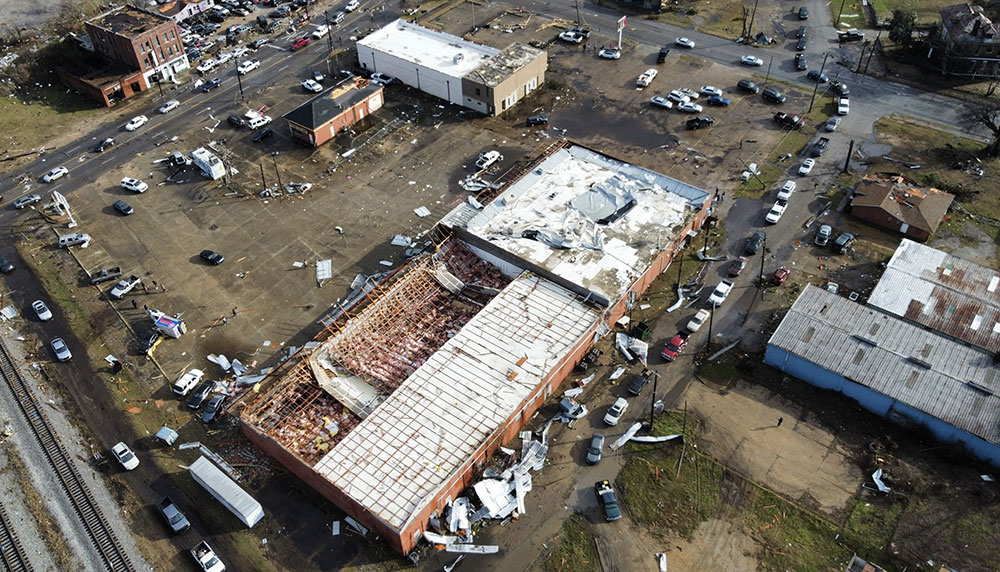 Photos Here's what it looks like after a possible tornado ripped