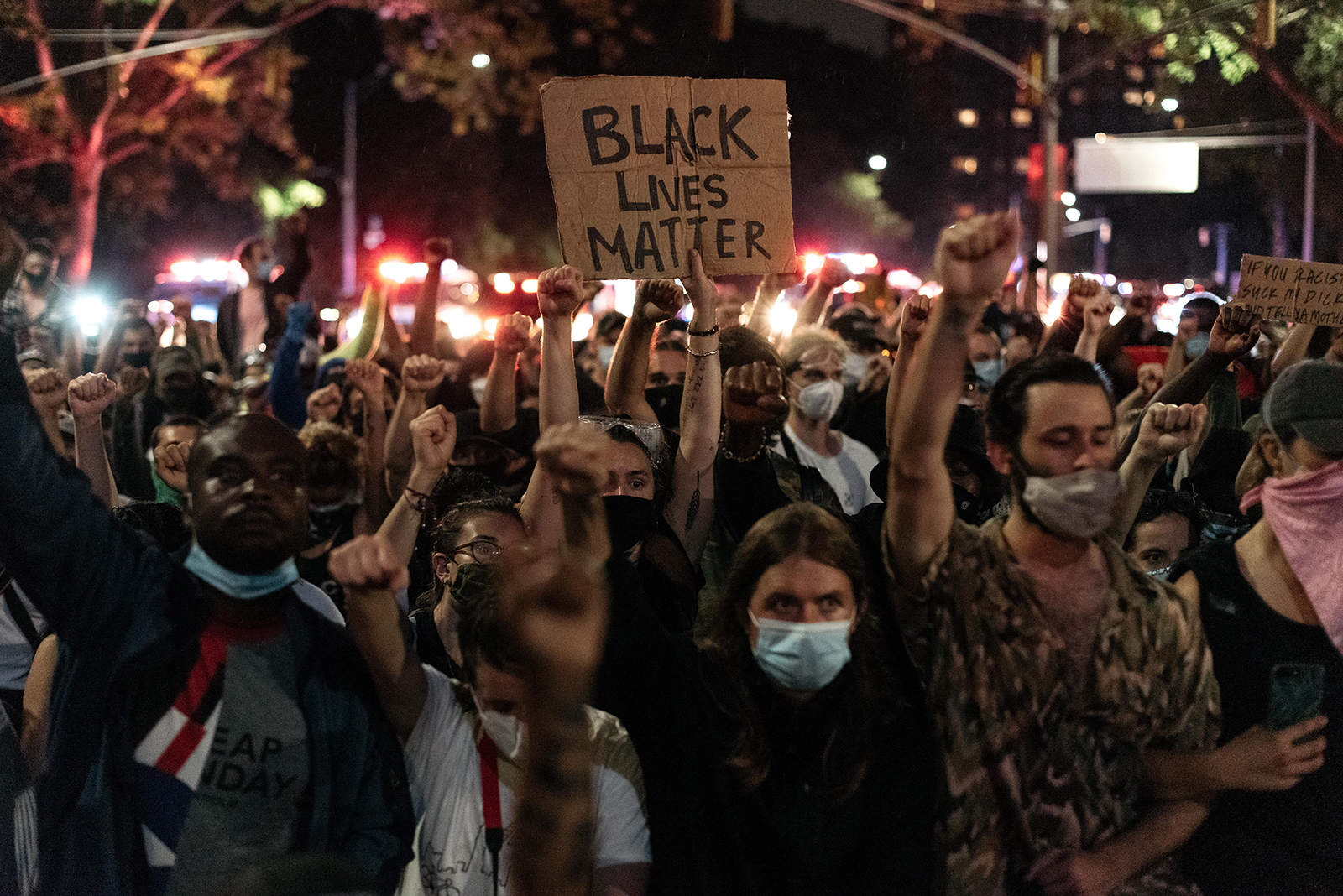 Police Arrest Protesters Breaking Curfew In Manhattan 8989