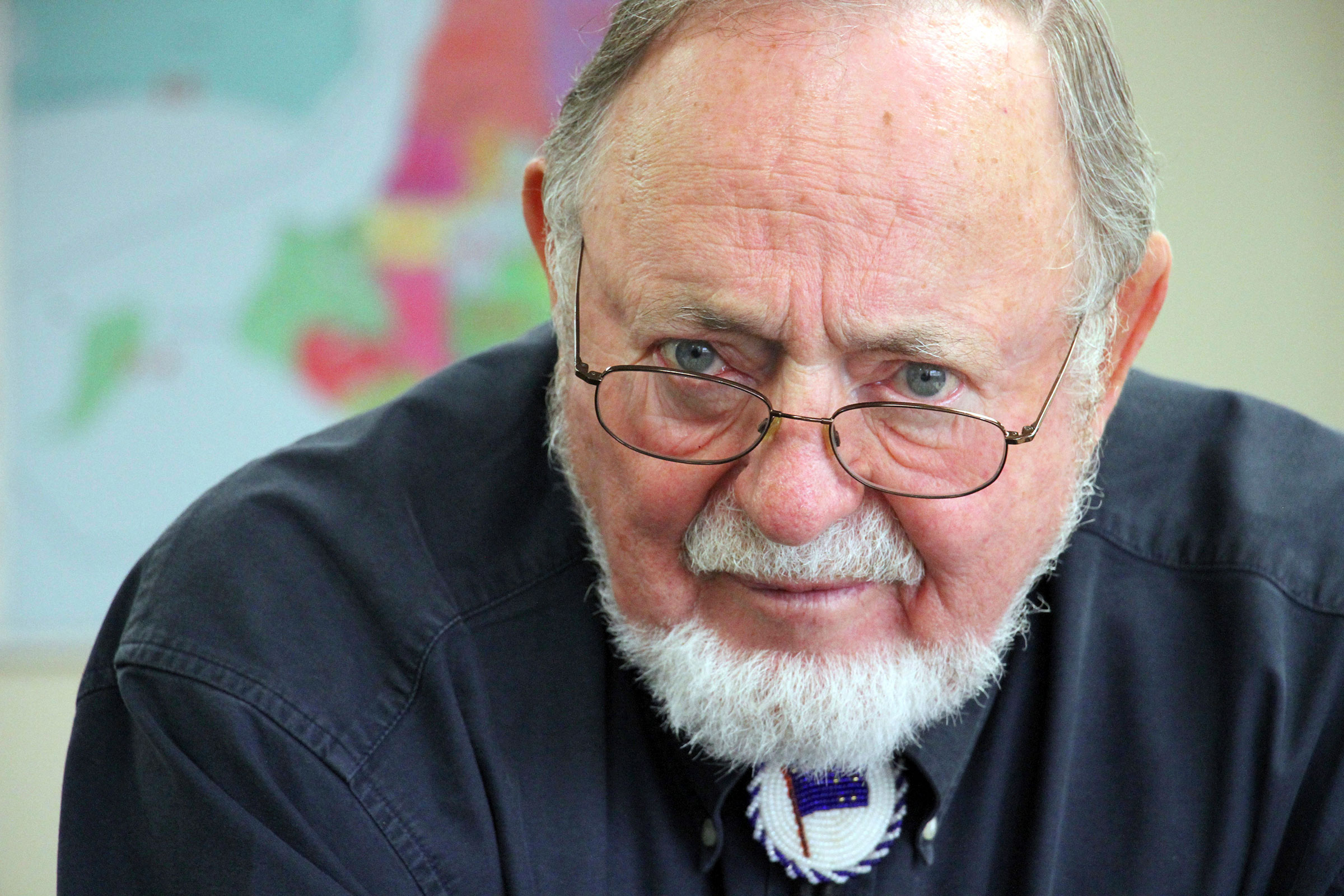 Rep. Don Young speaks with reporters at the Alaska Division of Elections on June 28, 2019 in Anchorage, Alaska.
