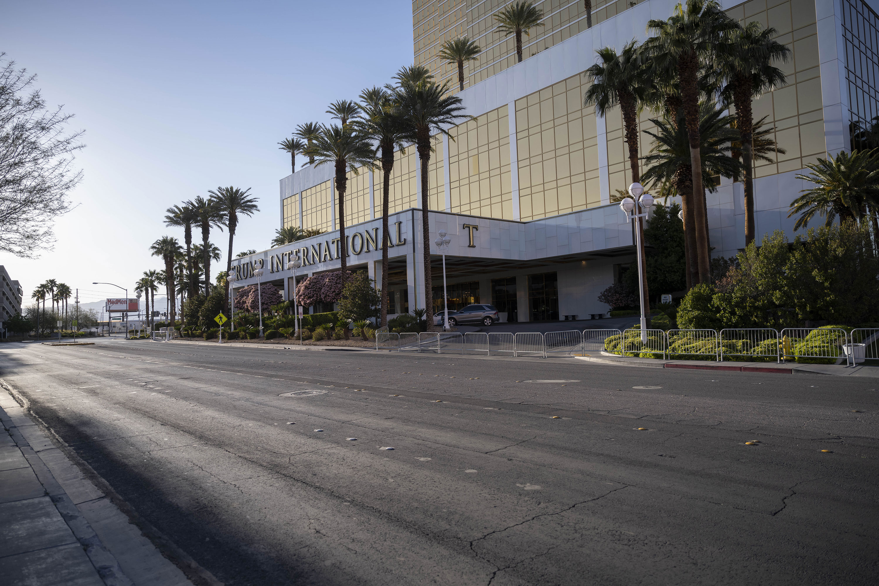 The Trump International Hotel in Las Vegas on April 3.