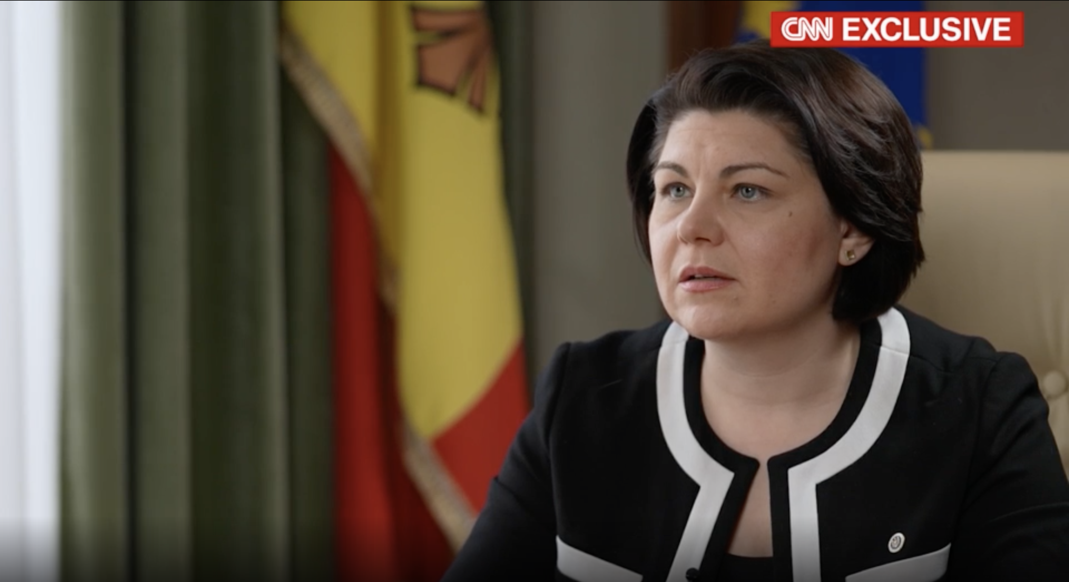 Moldovan Prime Minister Natalia Gavrilita gave an exclusive interview to CNN on Sunday, March 6.