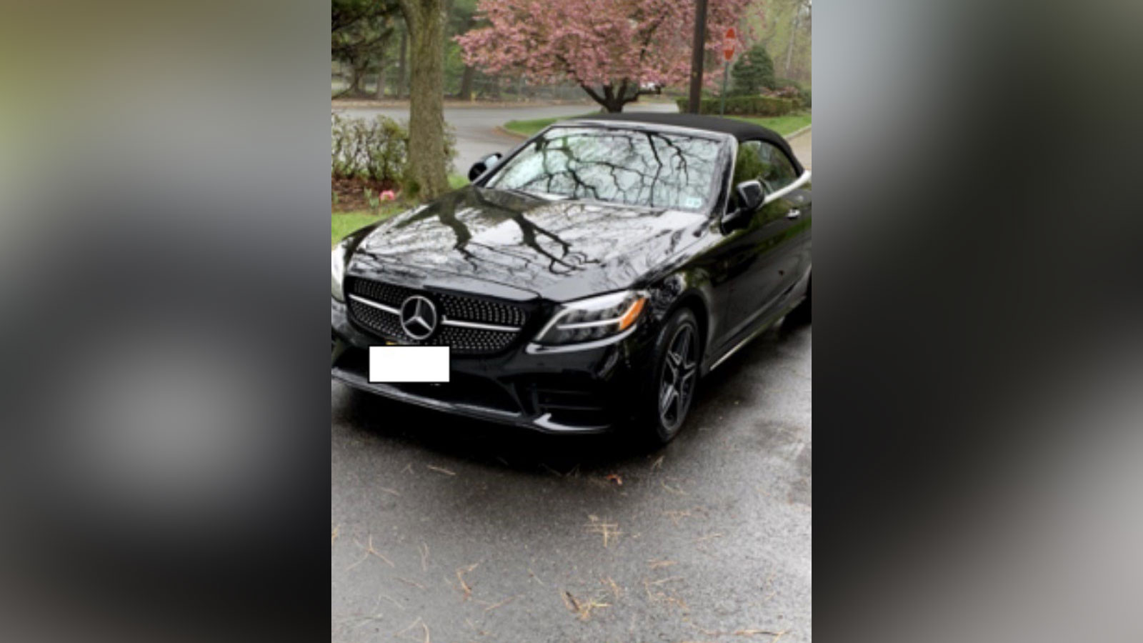 A Mercedes-Benz Convertible Nadine Menendez purchased using a $15,000 down payment with a combination of cash, a credit card, and several checks, and taking out an automotive loan.